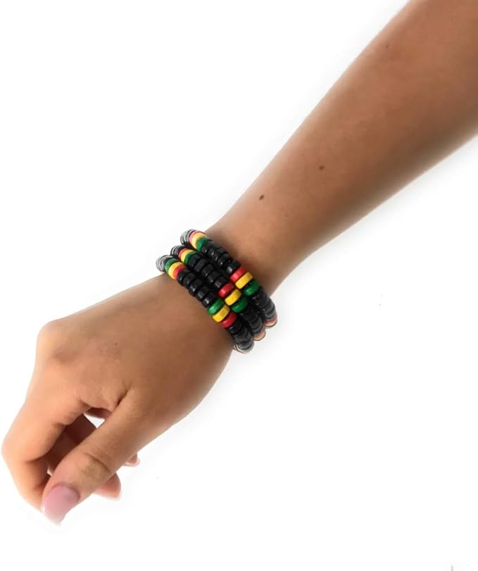 Rastafari Bead Bracelet