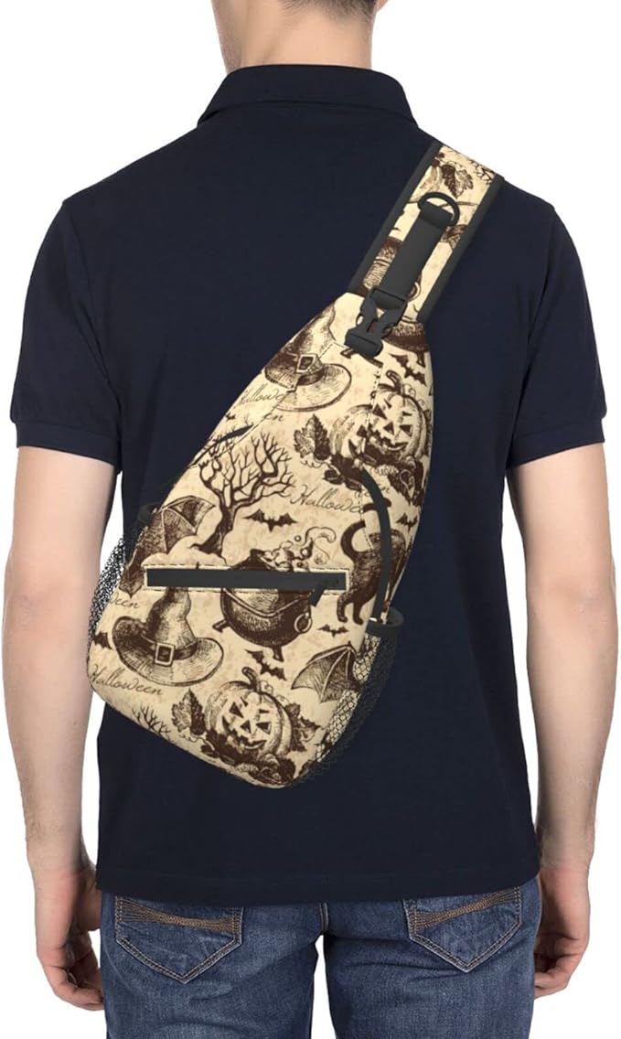 Vintage Skull Sling Bag
