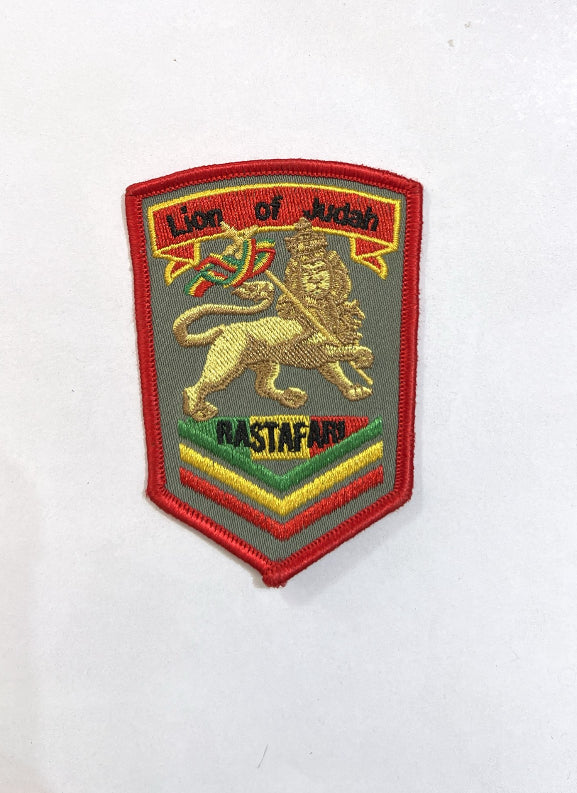 Lion of Judah Rastafari Patch