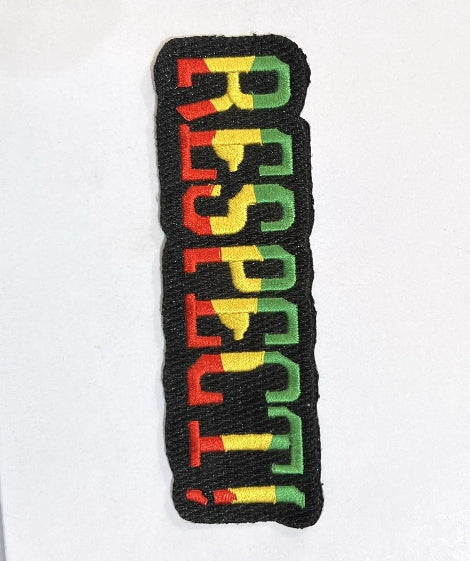 &quot;RESPECT!&quot; Rastafari Patch