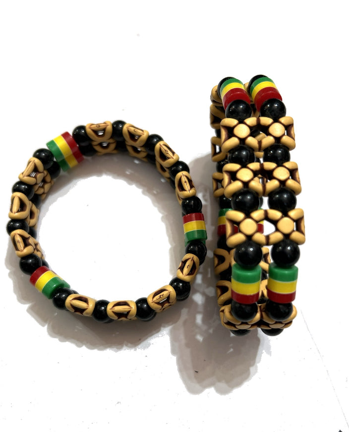 Rastafari Bead Bracelet