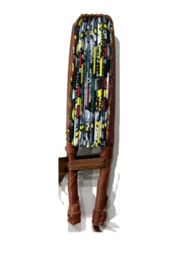 African Print Hand Fan