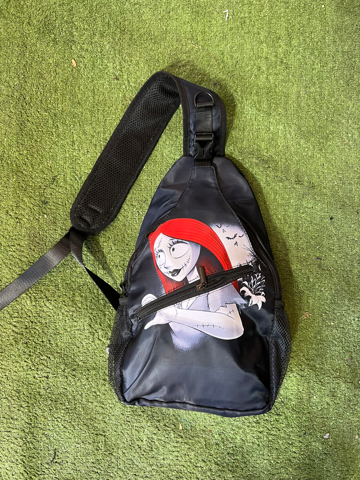 Sling Bag with Nightmare Before Christmas  graphics - Free Shipping
