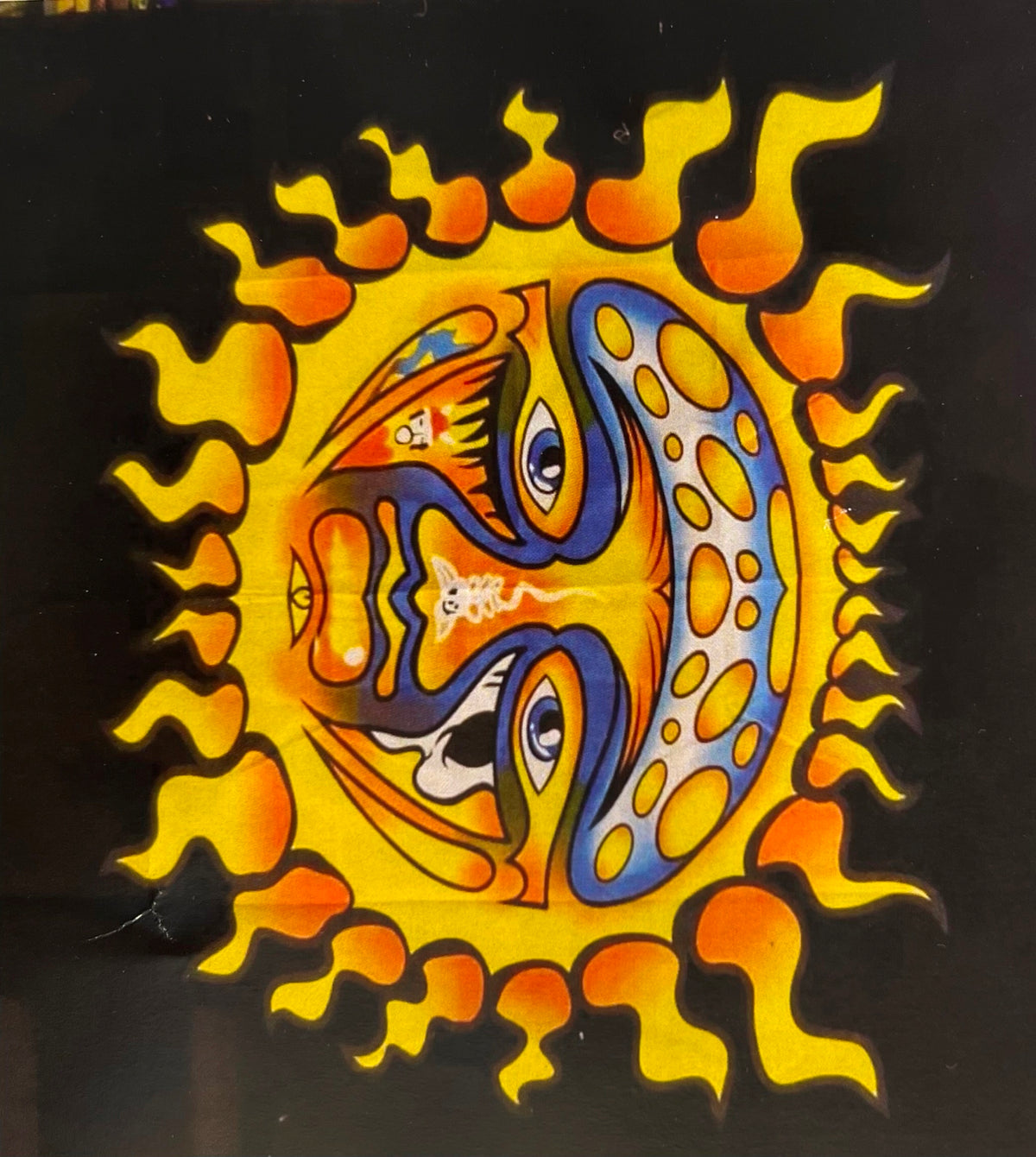 Giant Sublime Sun Wall Tapestry