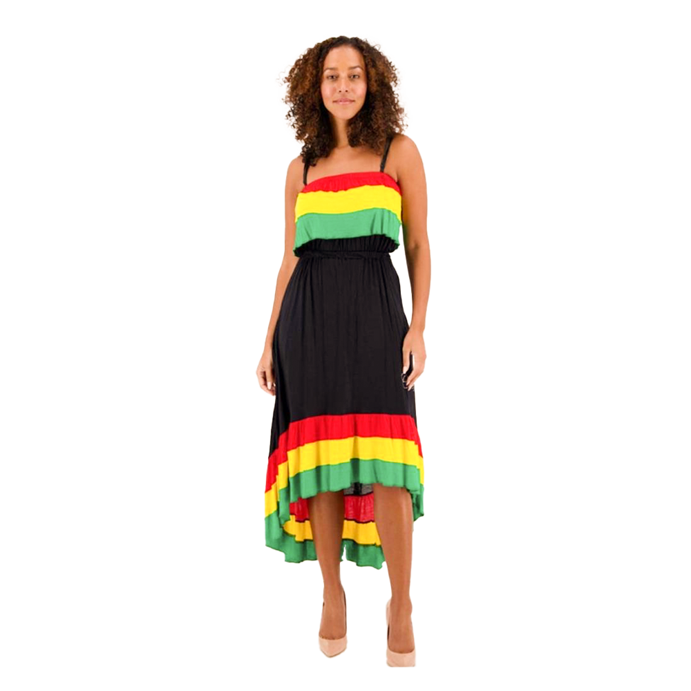 Rasta Maxi dress One size fit